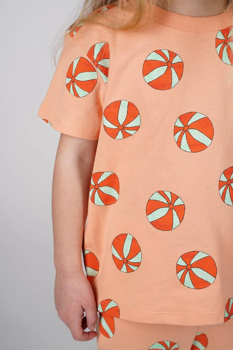 Ezra T-shirt oranje Dancing - Afbeelding 4
