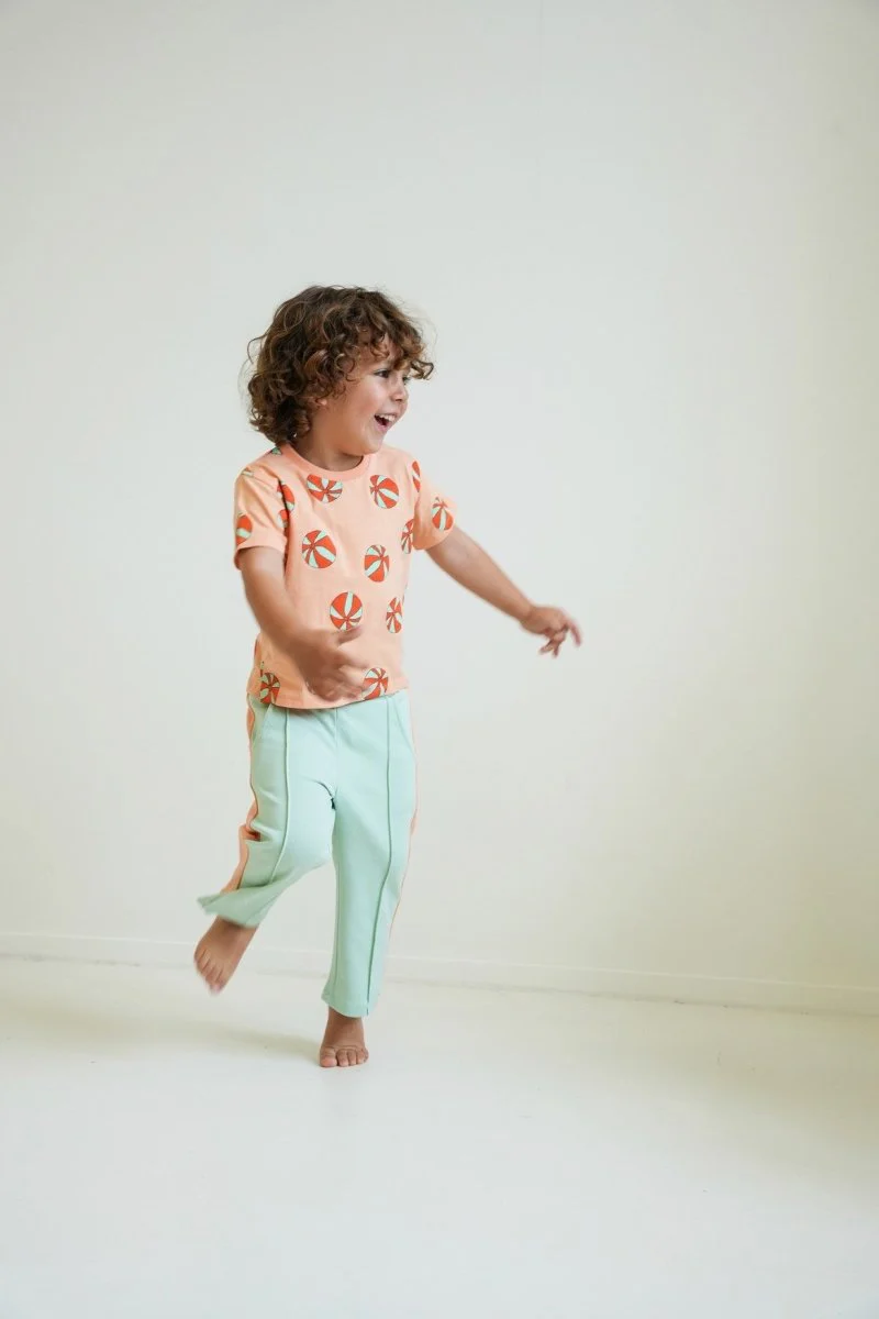 Ezra T-shirt oranje Dancing - Afbeelding 5