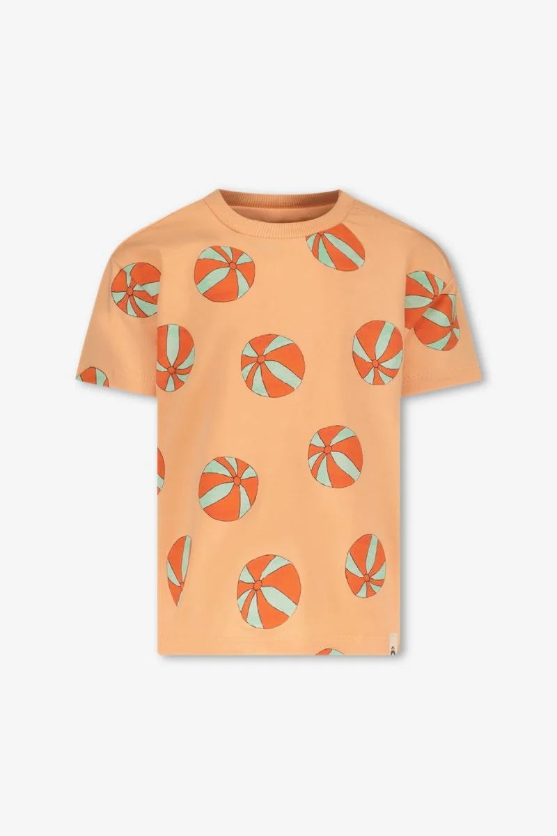 Ezra T-shirt oranje Dancing - Afbeelding 2