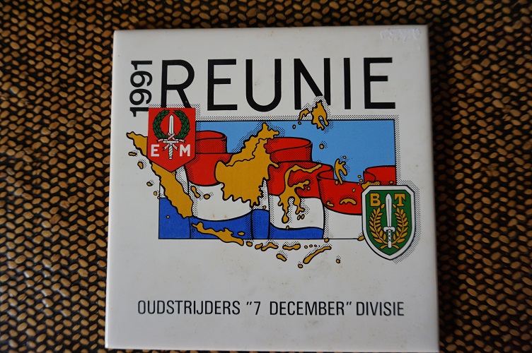 Tegel Reunie 1991 oudstrijders “7 december” devisie - Afbeelding 2