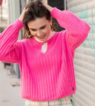 Dame Blanche Trui Cato Pool - Afbeelding 5