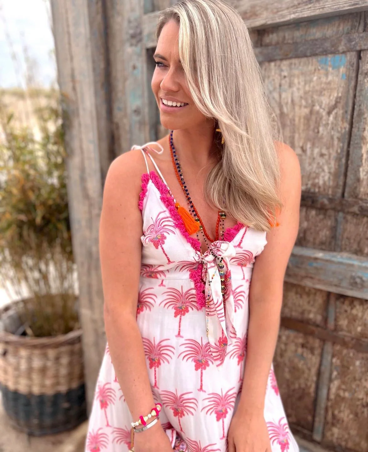 Place du Soleil Palm Maxi Dress - Afbeelding 5