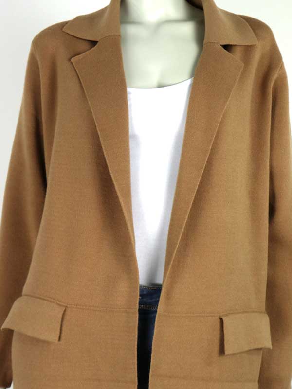 Vest Maison Camel - Afbeelding 5