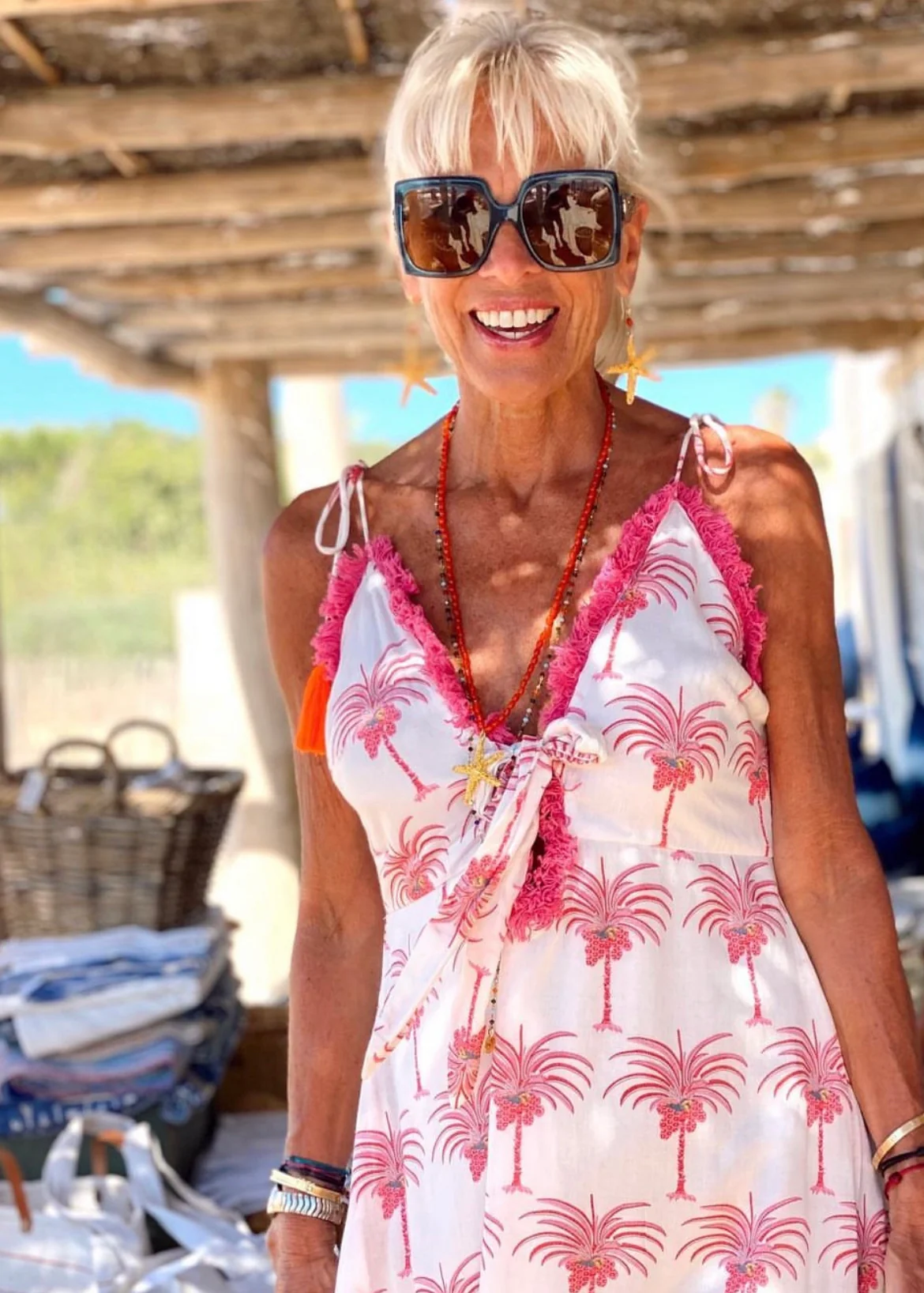 Place du Soleil Palm Maxi Dress - Afbeelding 4