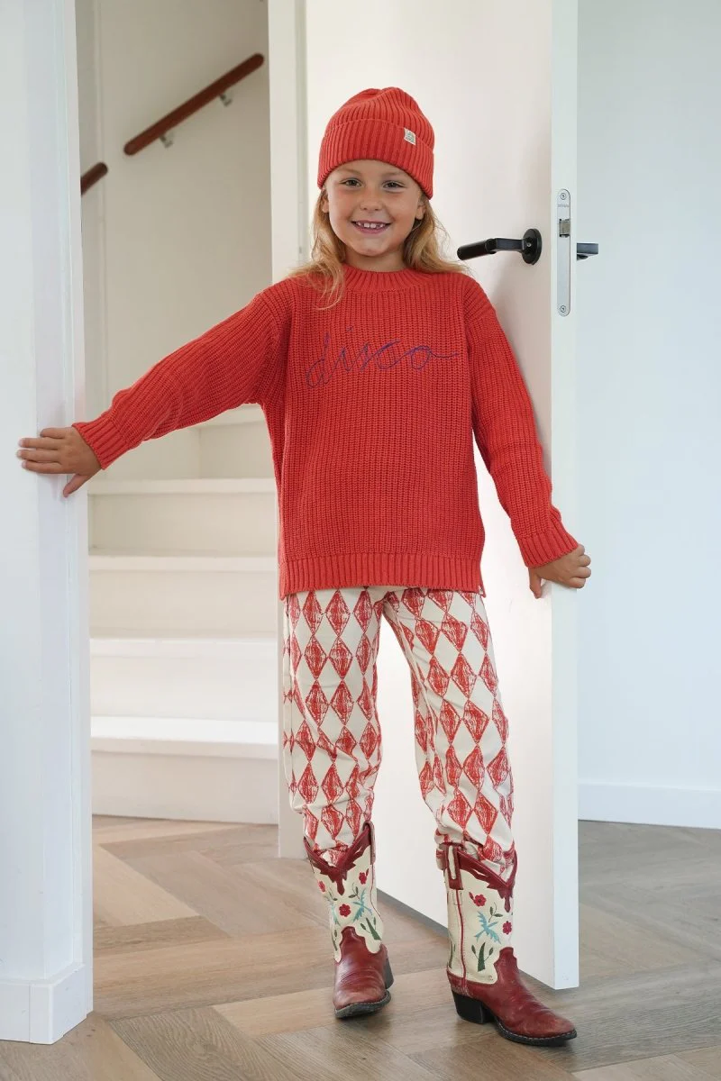 Jamie Sweater Rood - Afbeelding 3