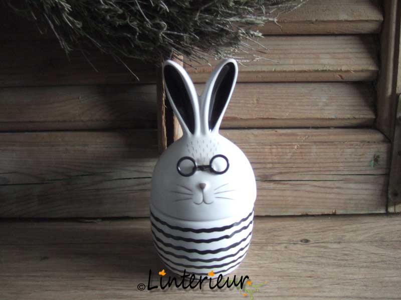 Kommetje met deksel haas - Afbeelding 2