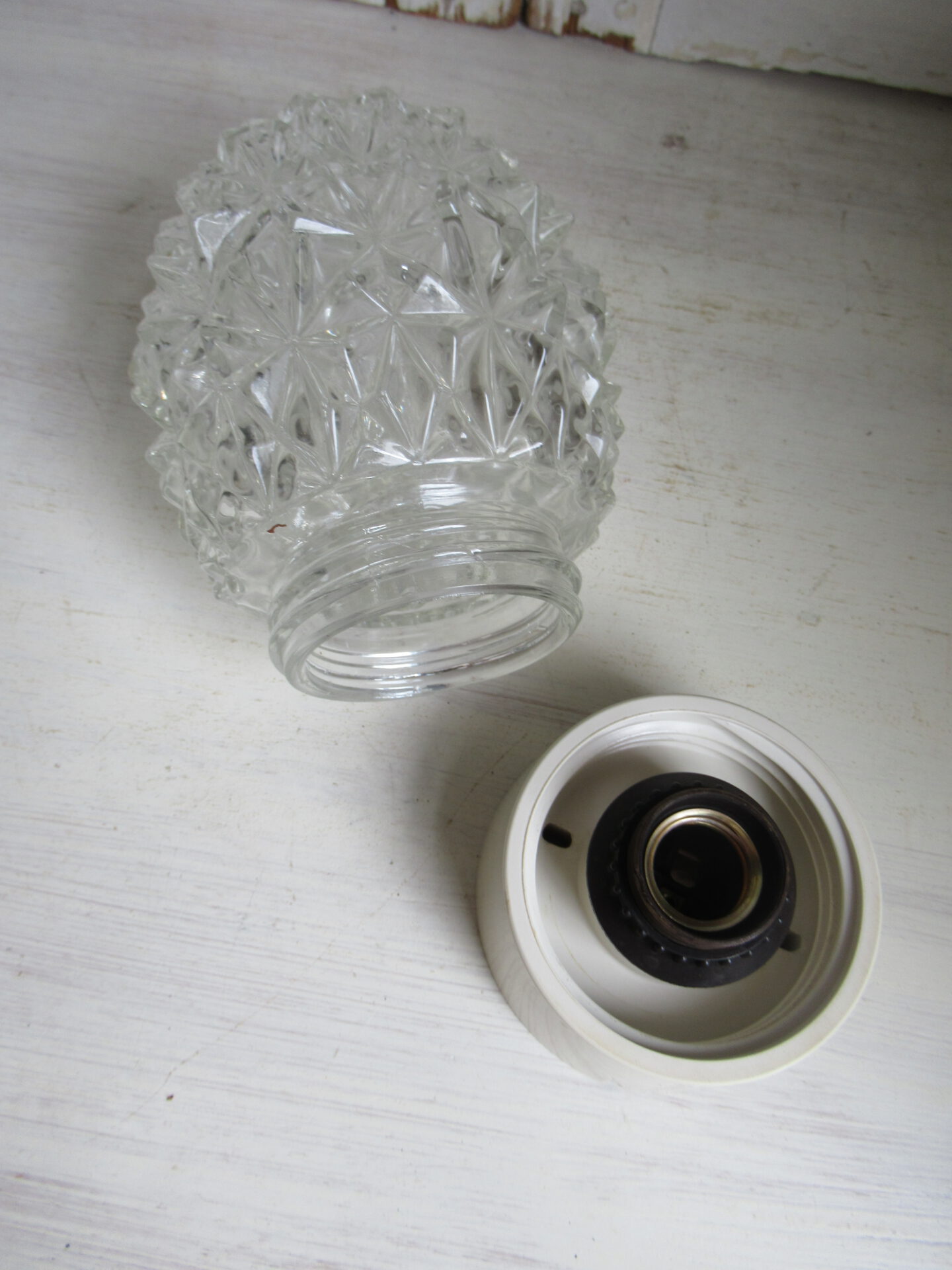 oud plafondlampje - Afbeelding 5