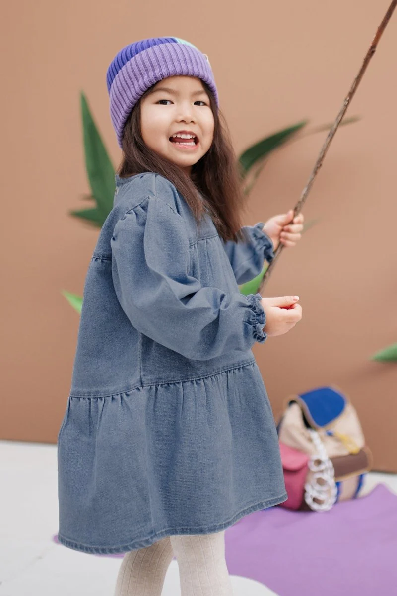 Lymée Denim Jurk - Afbeelding 3