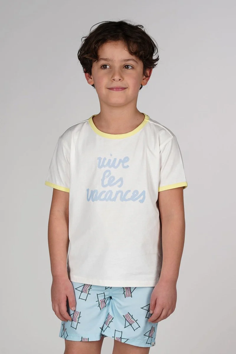 Manu T-shirt wit vacances - Afbeelding 4