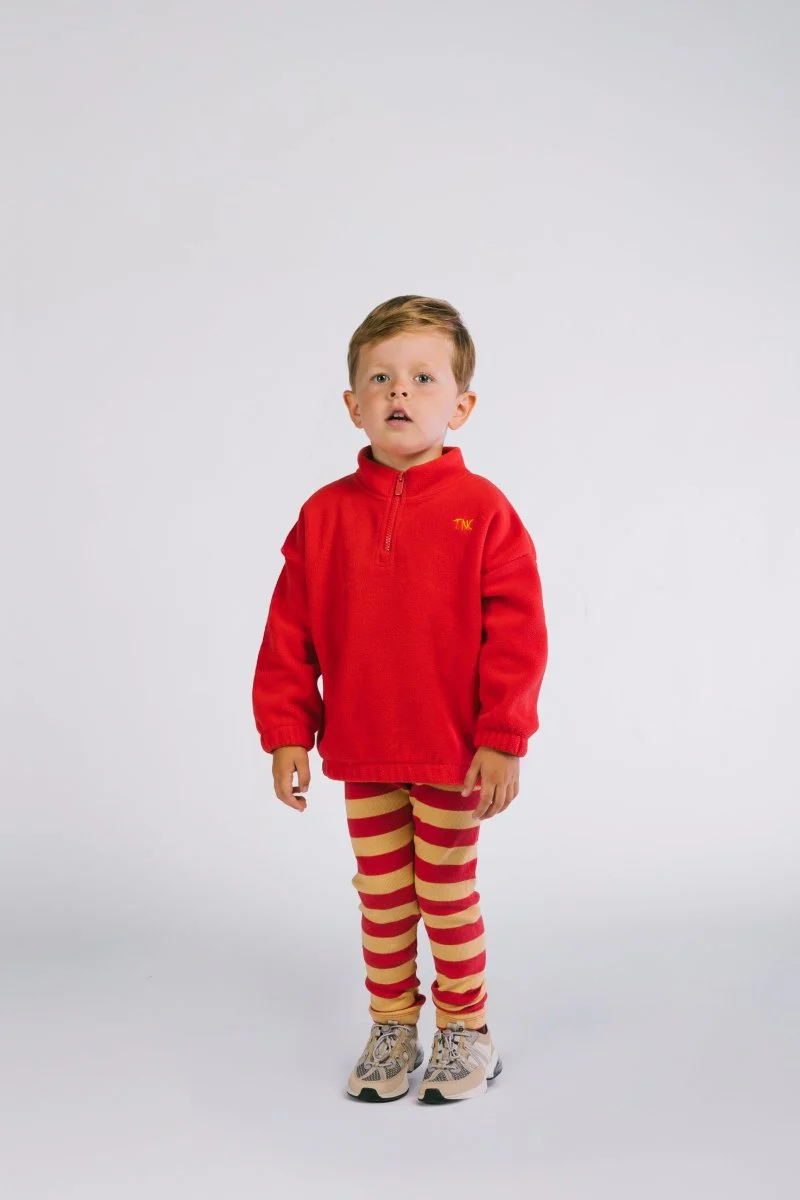 Manué Fleece Sweater Rood - Afbeelding 2