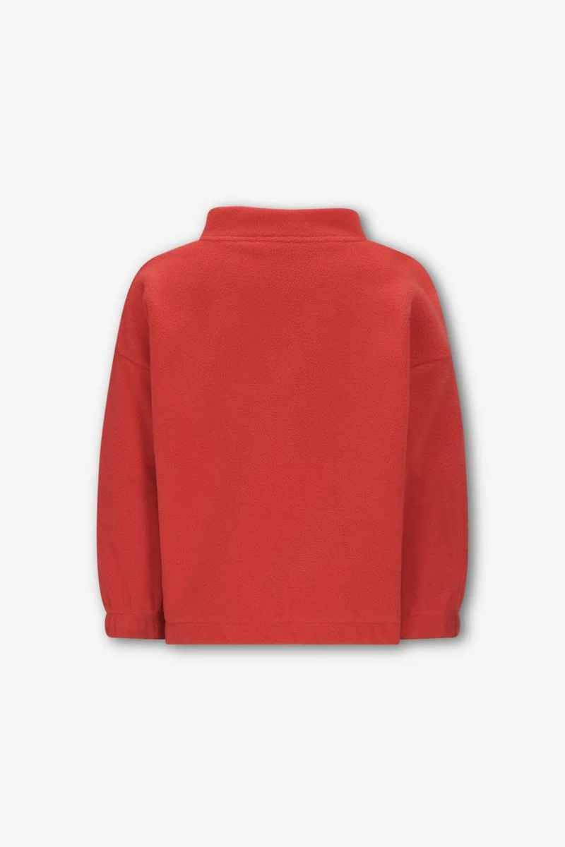 Manué Fleece Sweater Rood - Afbeelding 4