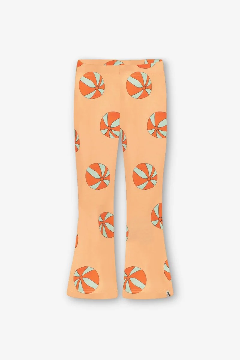 Nena flared broek oranje beachbal Dancing - Afbeelding 2