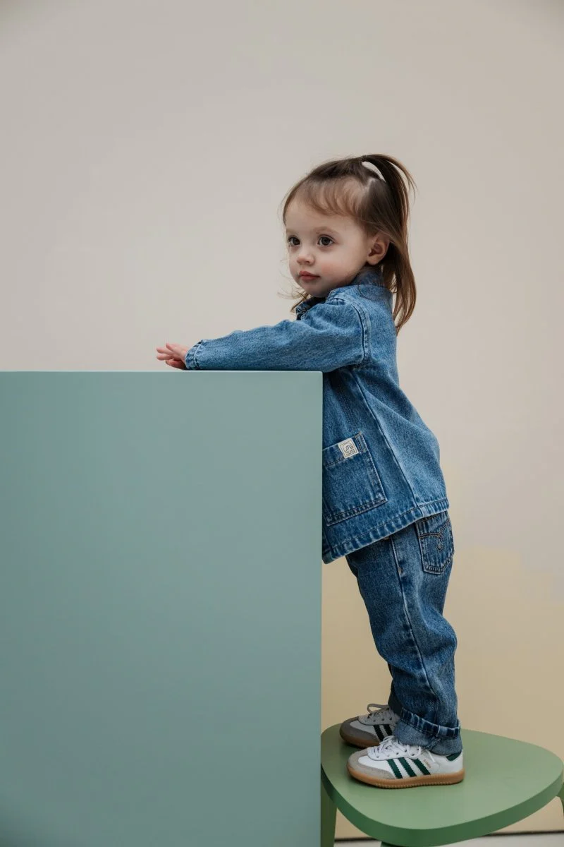 Noï The New Chapter denim jacket pink - Afbeelding 4