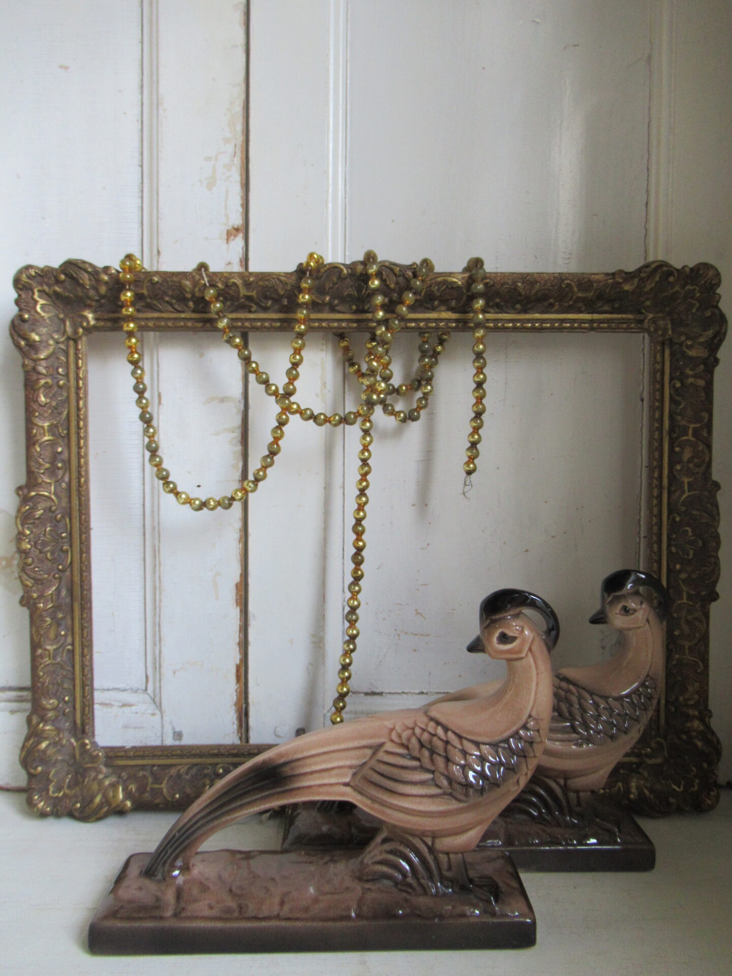 mooi oud beeld, vogel - Afbeelding 2