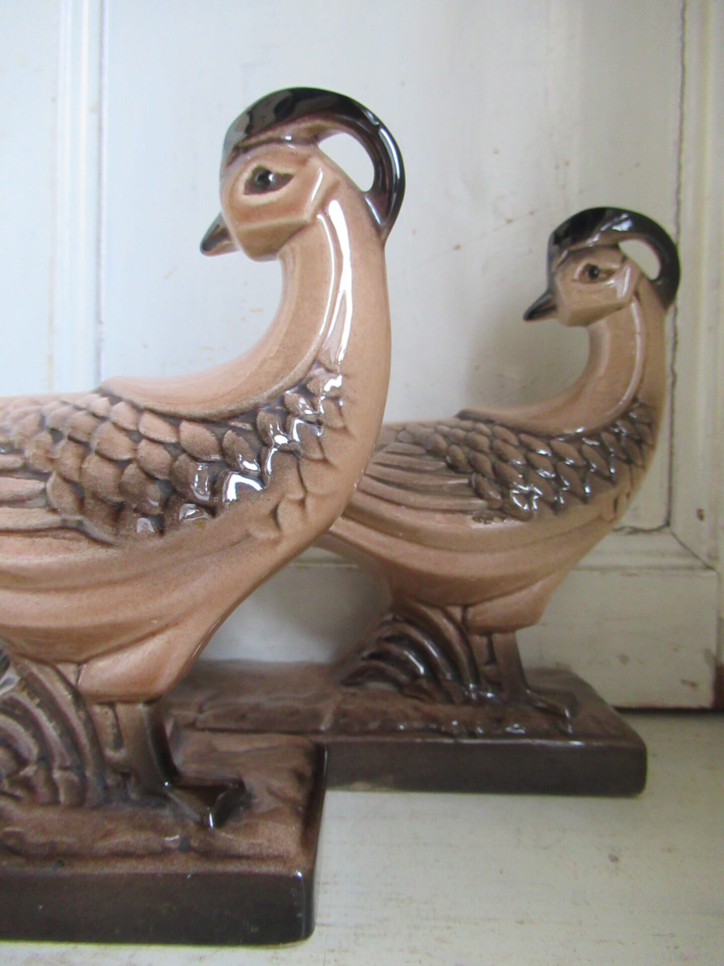 mooi oud beeld, vogel - Afbeelding 4