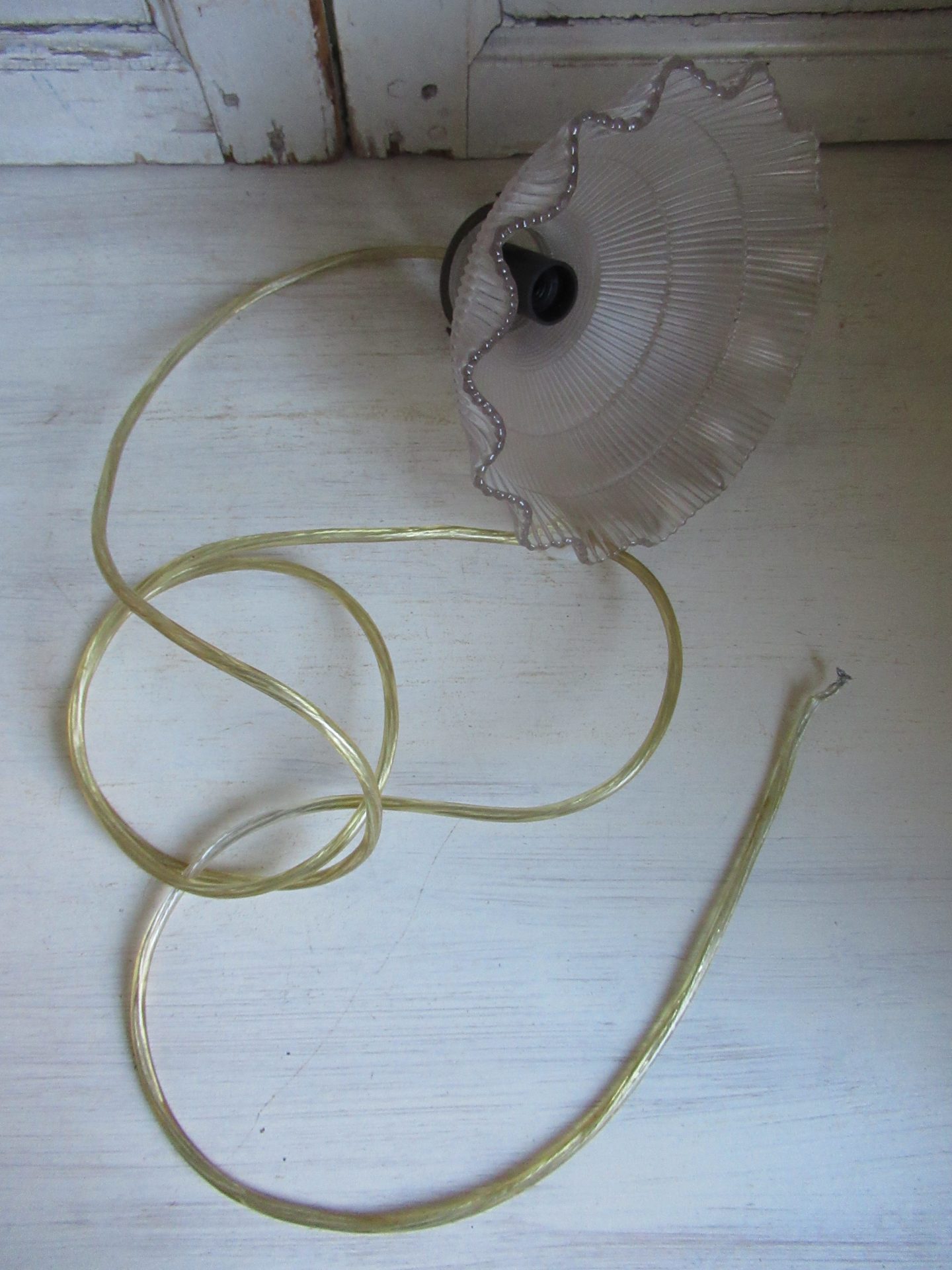 mooi oud (hang-) lampje - Afbeelding 4