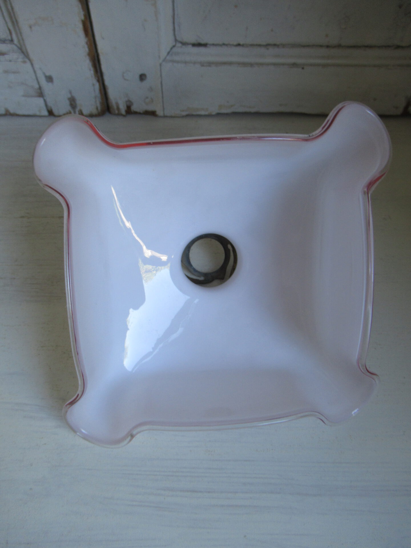 oud Frans lampenkapje, roze - Afbeelding 5