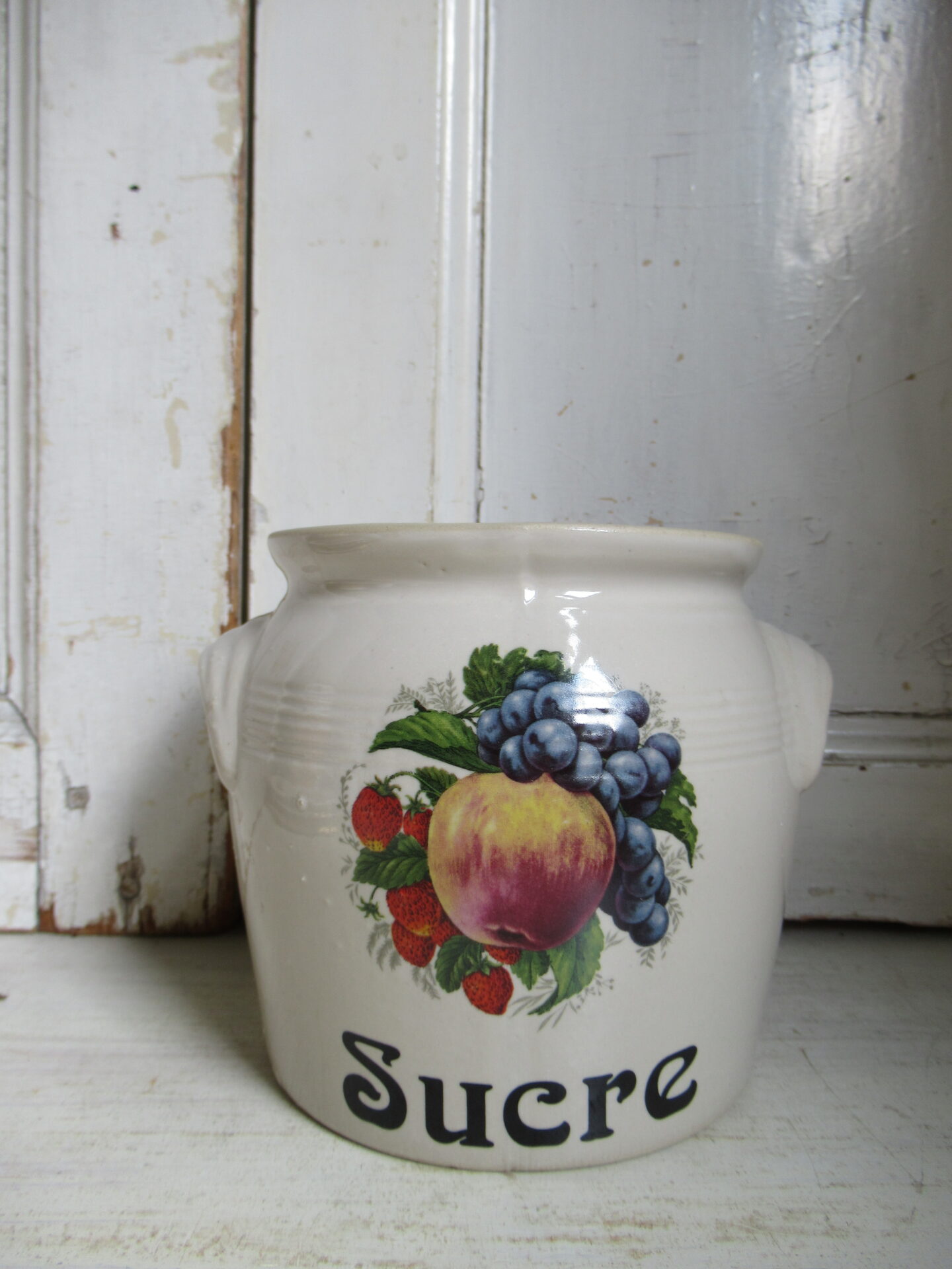 Franse grès pot, Sucre - Afbeelding 3