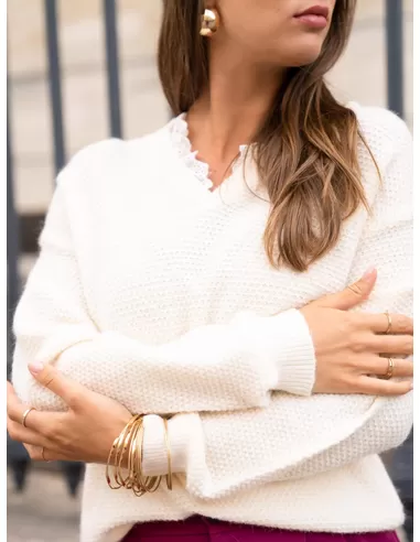 Trui Malary Beige - Afbeelding 2