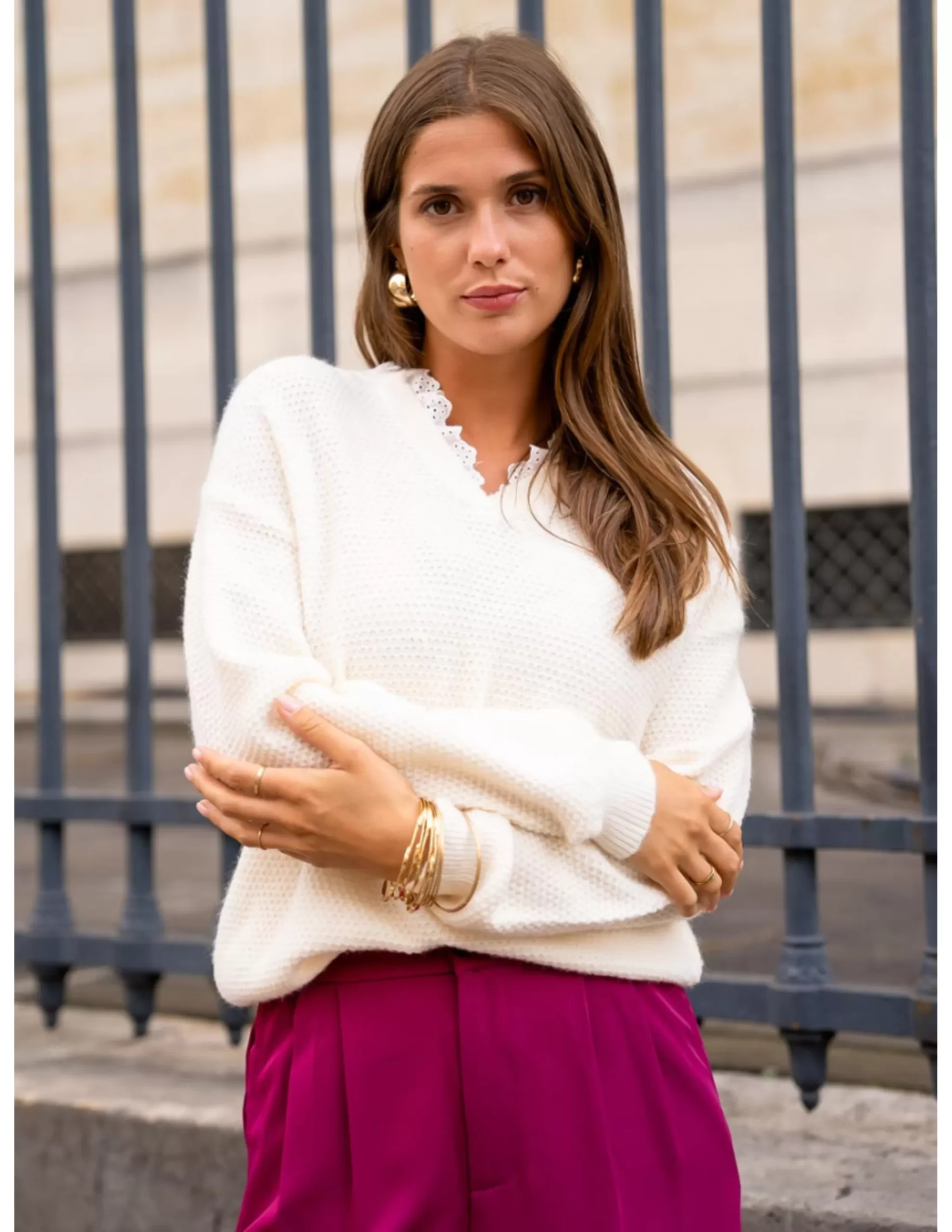 Trui Malary Beige - Afbeelding 3