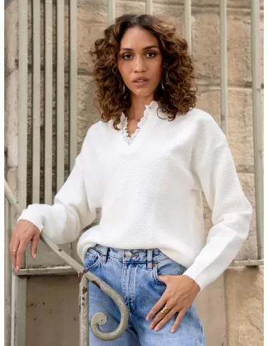 Trui Malary Beige - Afbeelding 4