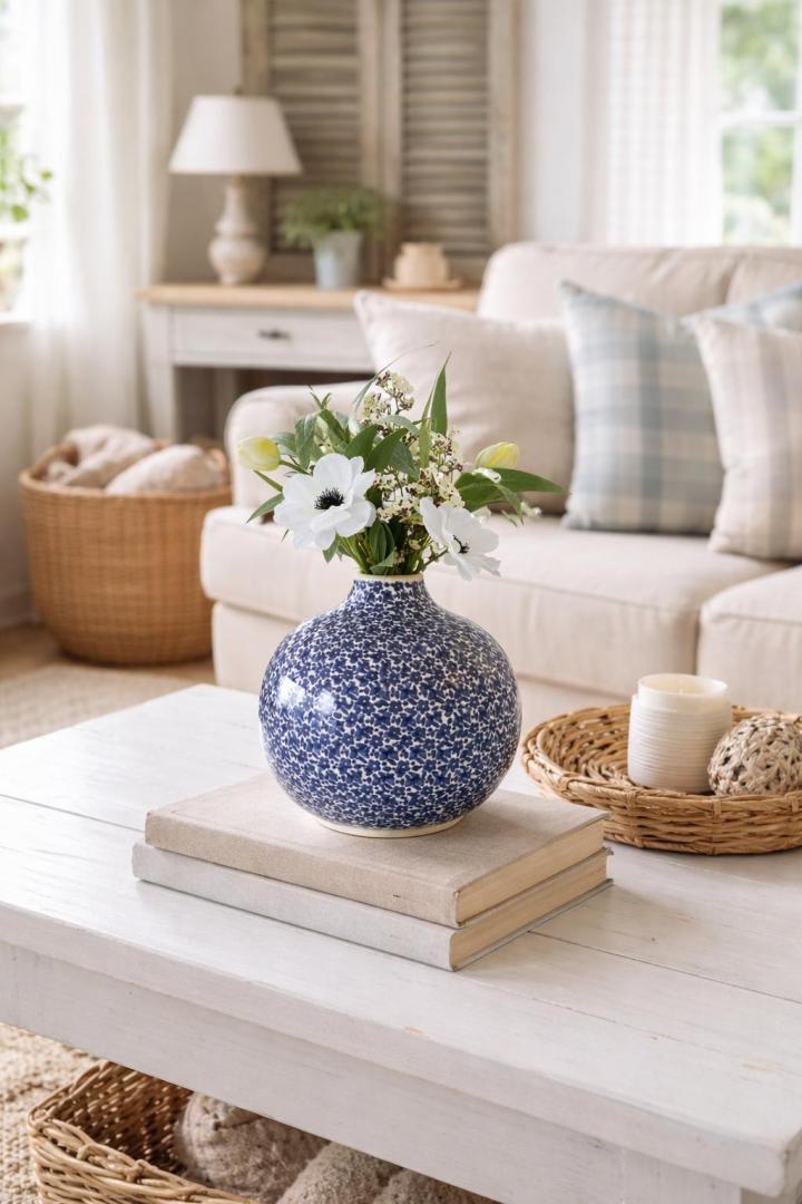 CA G15-2396x Bunzlau Bloemenvaas Hoog 14cm - Afbeelding 3