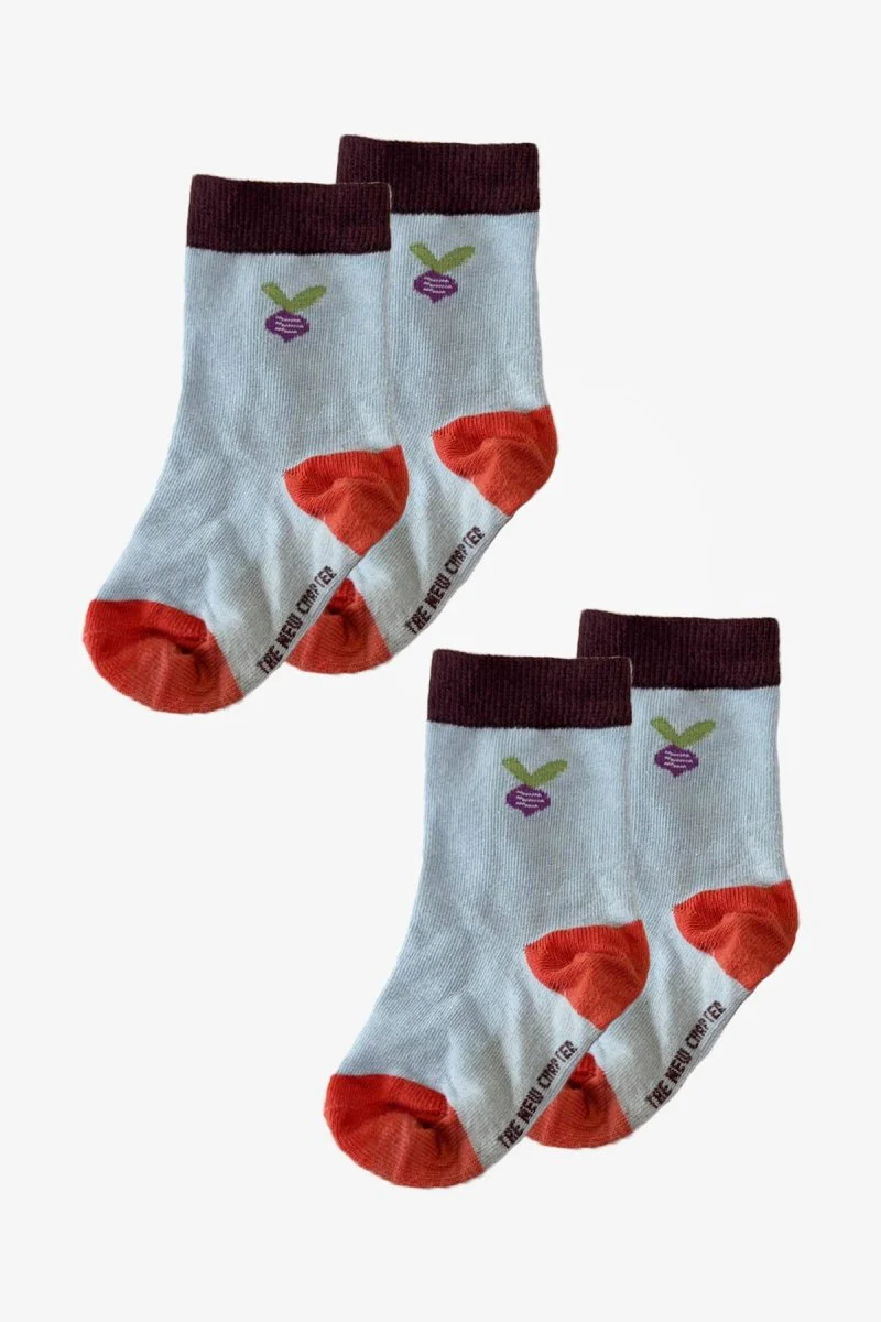 Two-pack Vesper The New Chapter socks Blue Fog - Afbeelding 2