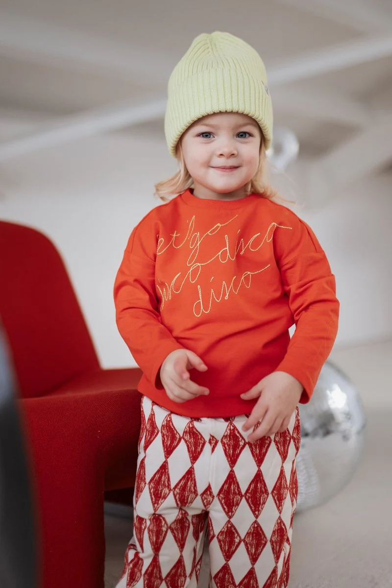 Yuki Top Rood - Afbeelding 4